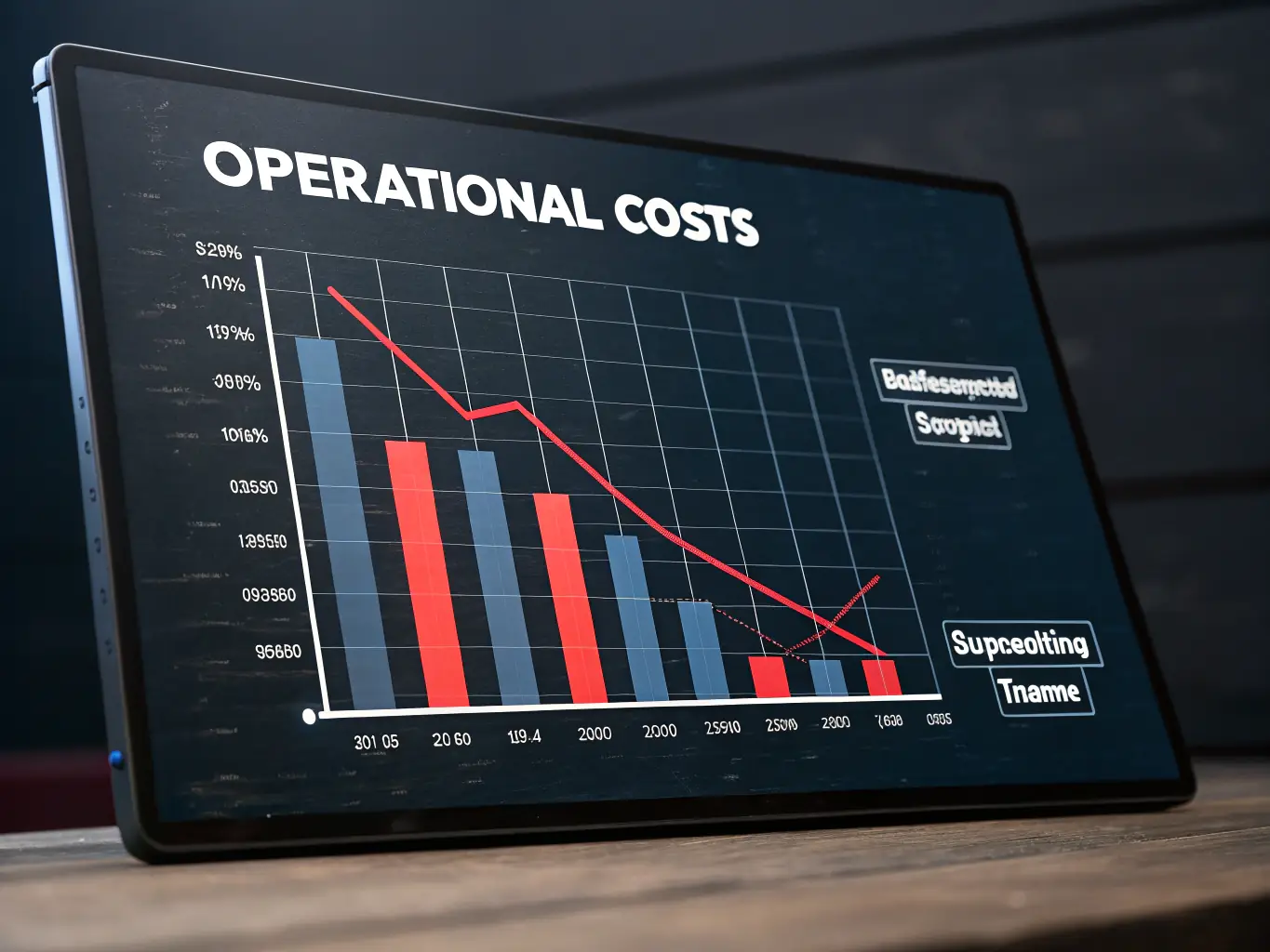 A visual representation of MOQ negotiation strategies, featuring a graph illustrating cost savings achieved through optimized order quantities and supplier partnerships.